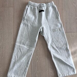 Fear of God Light Gray Kids Joggers